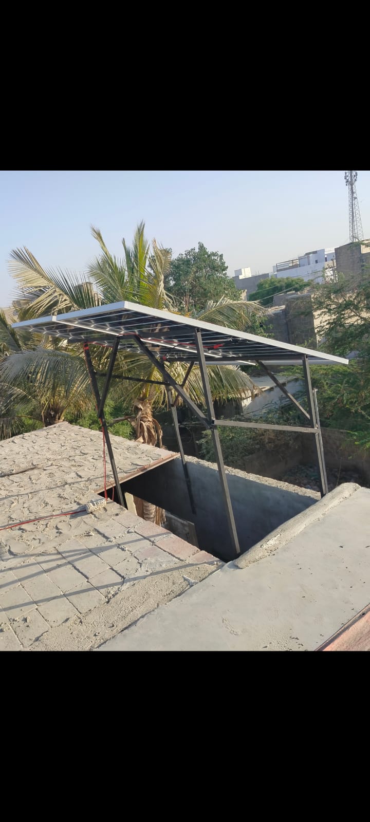 Solar Shed Frame